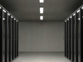 Image of a hyperscale data center, showcasing large-scale server infrastructure designed for high-capacity and efficient data processing.